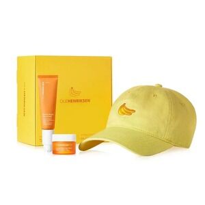 Olehenriksen Hats Off To Bananas Face Primer & Bright Eye Cream Skincare Set